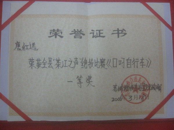 获奖及荣誉