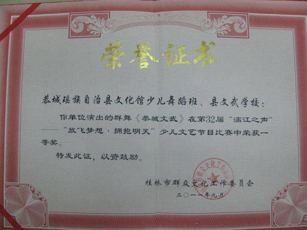 获奖及荣誉